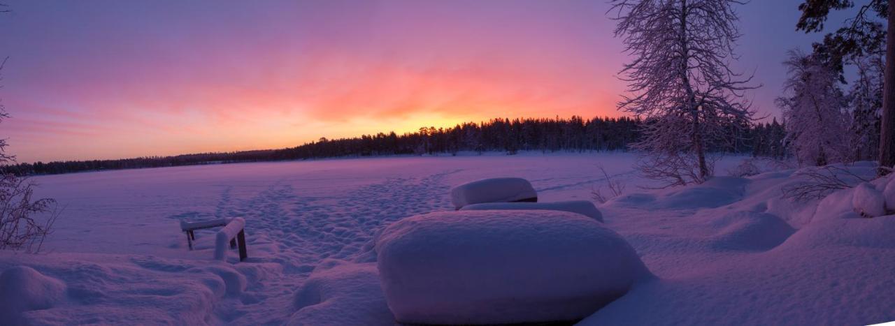 Hirsi - The White Blue Wilderness Lodge Kaamanen Bagian luar foto